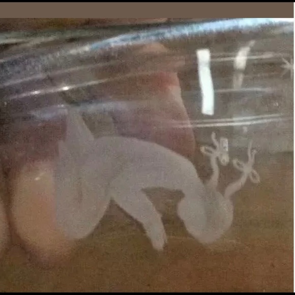 Vintage Skrufs Glasbruk Girl Praying Stars Vase - Picture 7 of 8